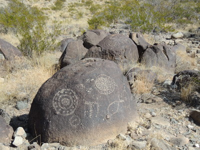 Three Rivers Petroglyph Site, New Mexico, March 2014